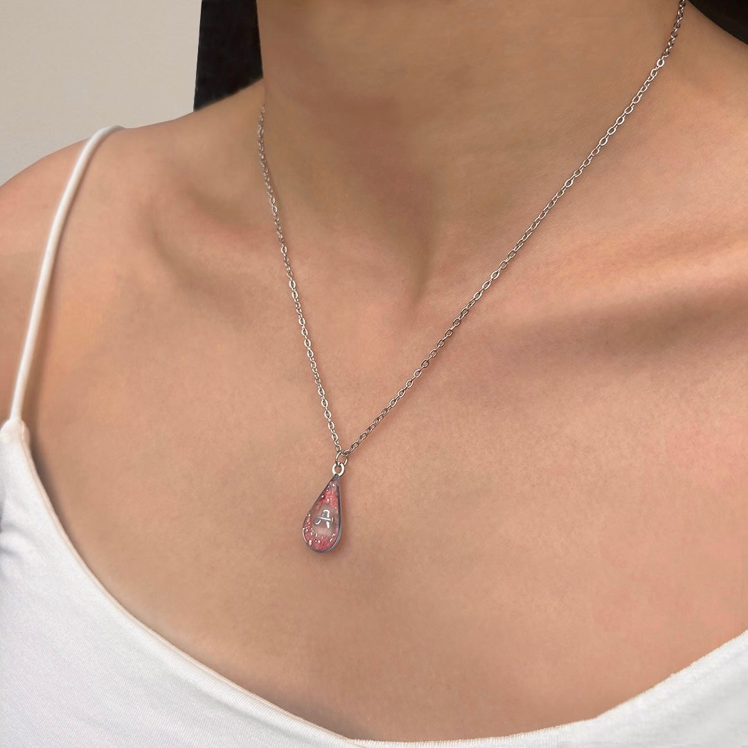 Blossom Initial Pendant Necklace