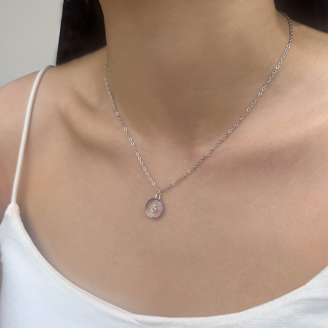 Minimalist Initial Pendant Necklace