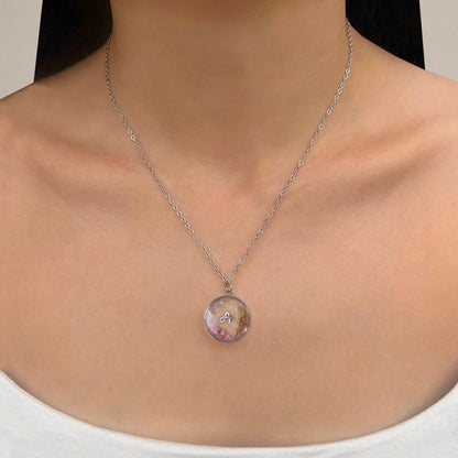 Elysium Initial Pendant Necklace